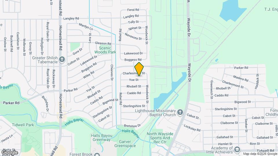 7713 Yoe St Map and Location Details