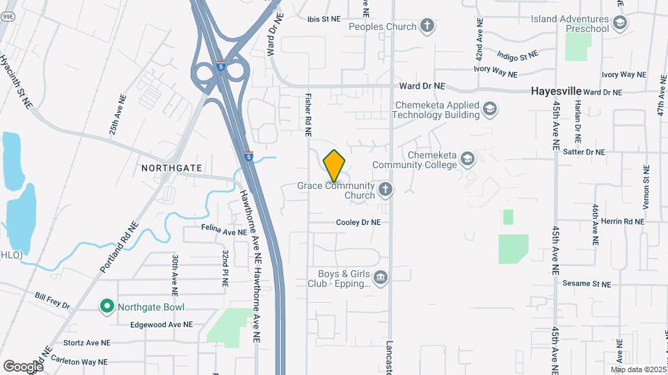 3760 Peter Ln NE Map and Location Details
