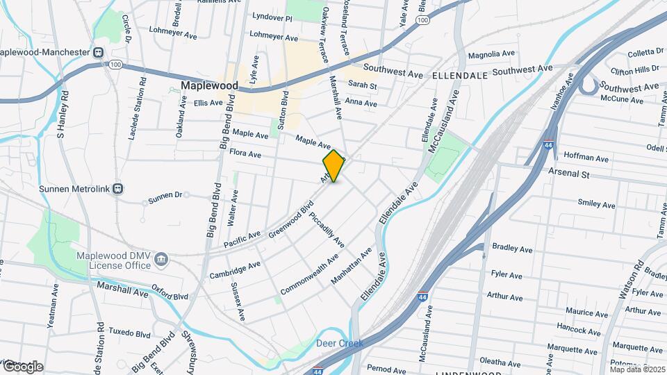 3320 Greenwood Blvd Map and Location Details