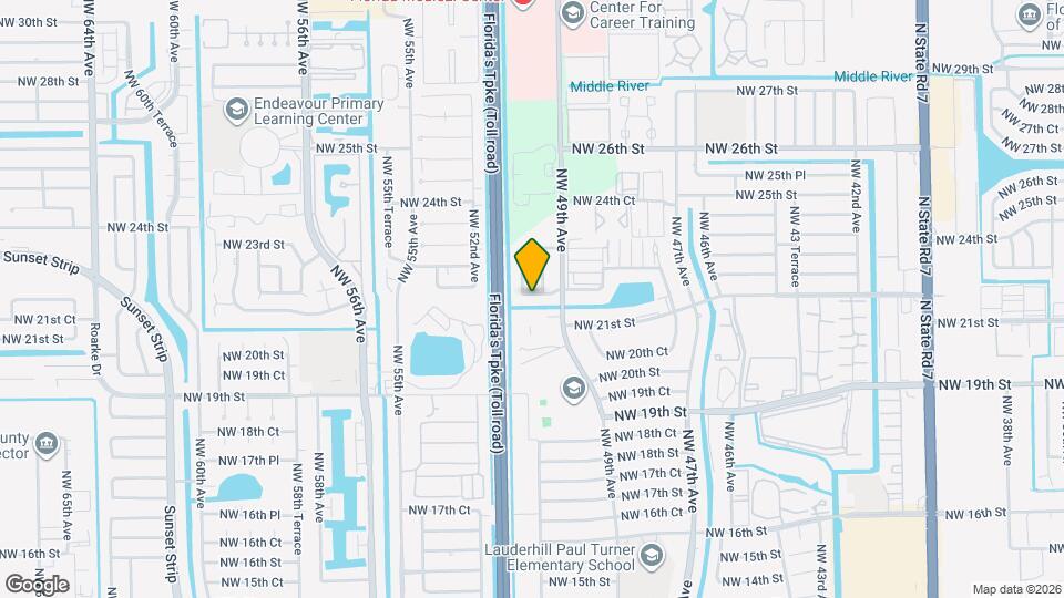 5010 NW 22nd St Mapa y Detalles de la Ubicación