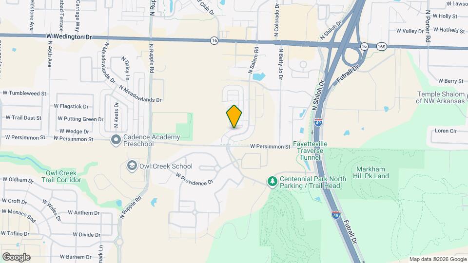 537 N Salem Rd Map and Location Details