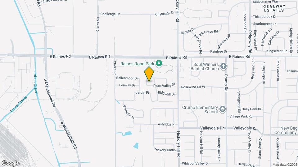 5788 Plum Valley Dr Map and Location Details