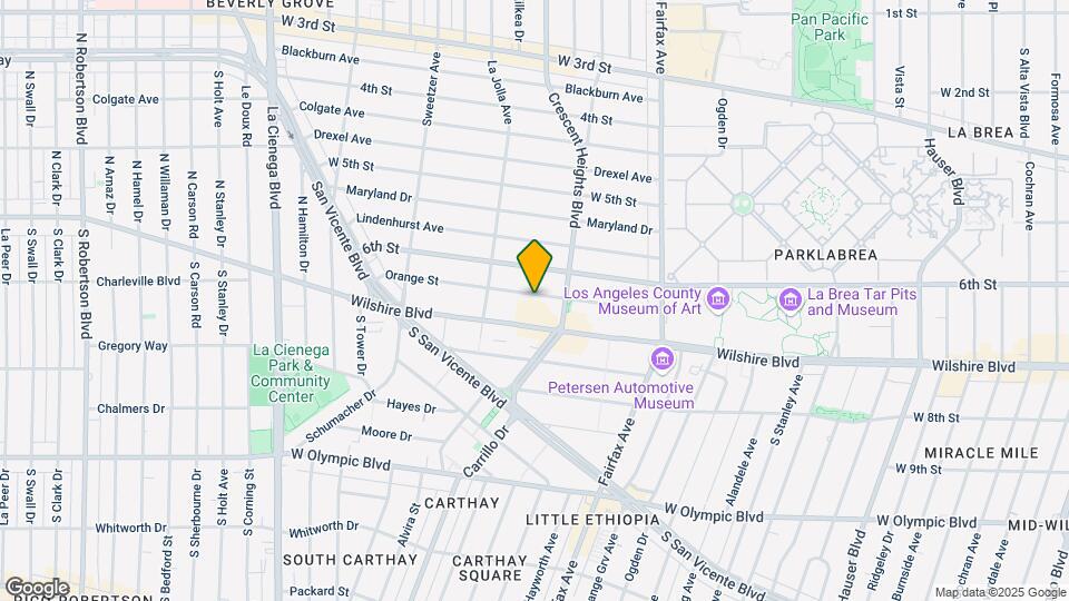 6330 Orange St Map and Location Details