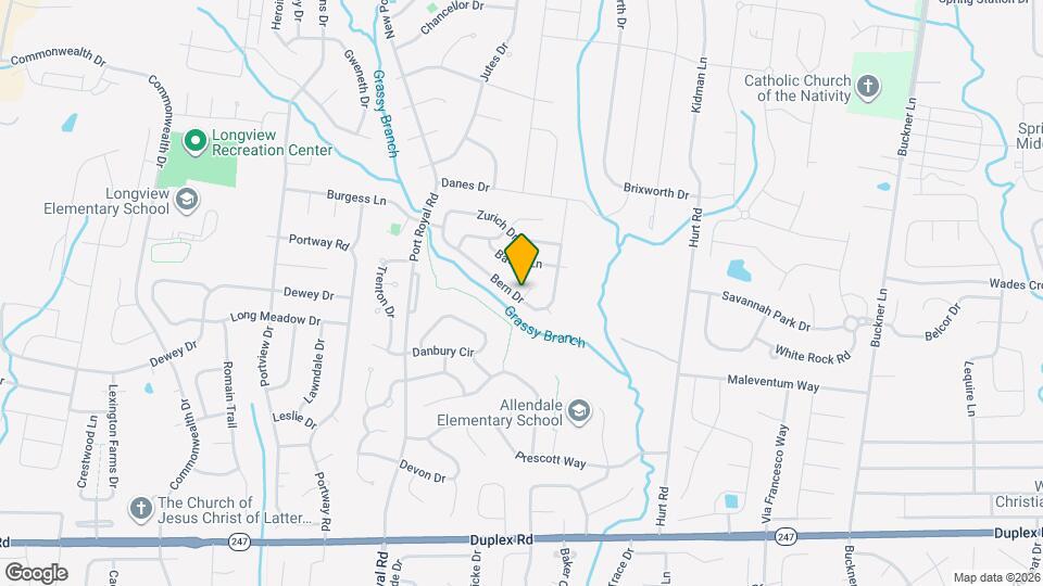 1444 Bern Dr Map and Location Details