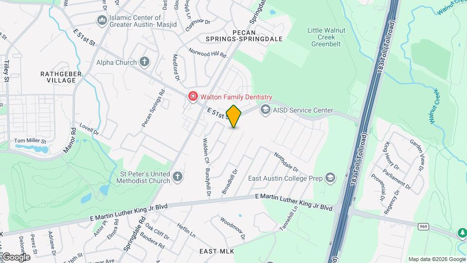 4966 Bundyhill Dr Map and Location Details