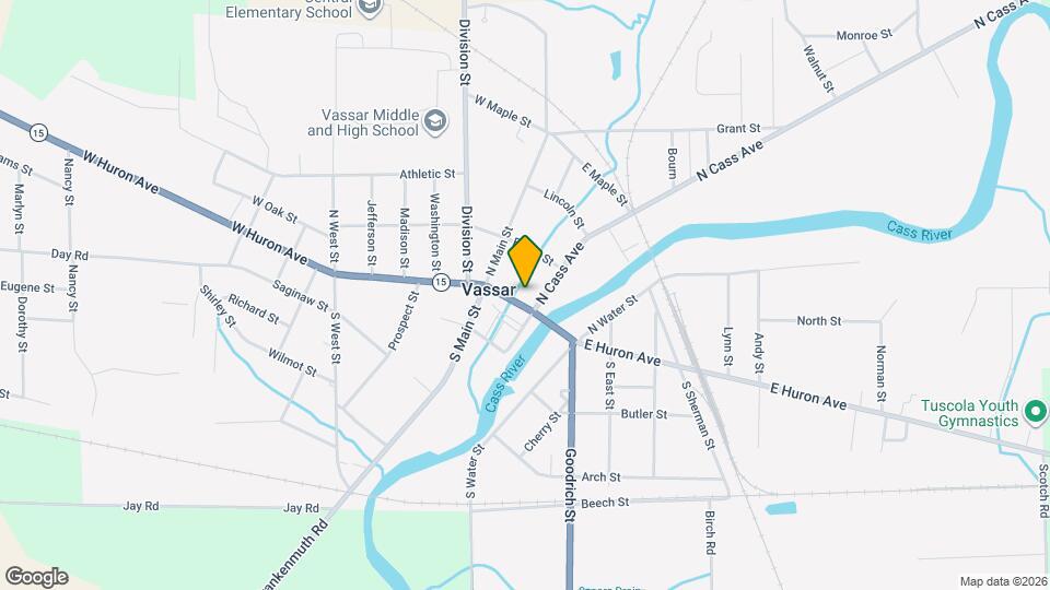 171 E Huron Ave, Unit Apt 4 Map and Location Details