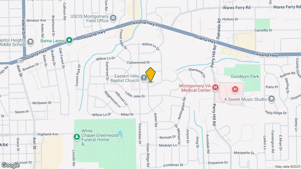 525 Karen Rd Map and Location Details