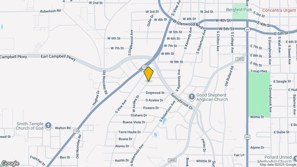 1213 W Camellia St Map and Location Details