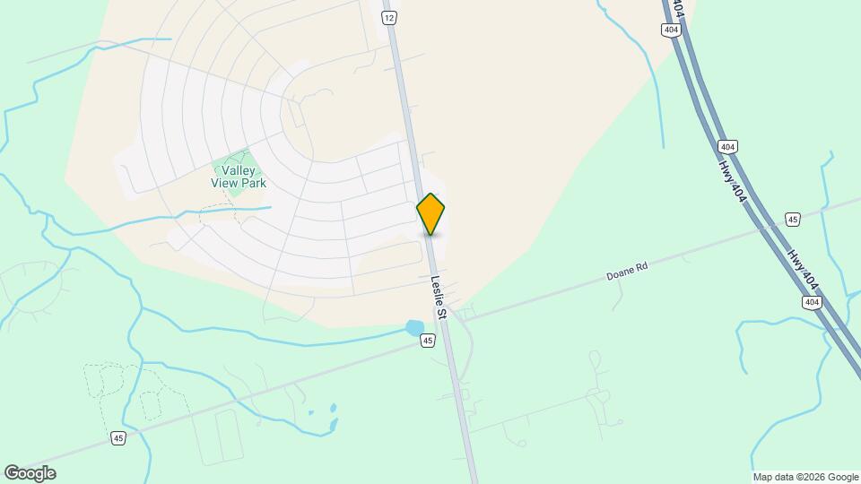 19801 Leslie St Map and Location Details