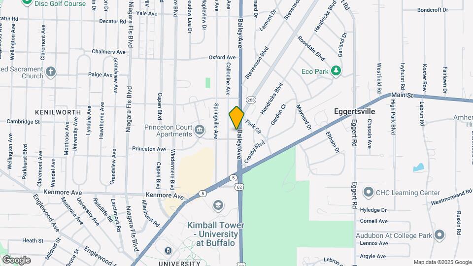 3930 Bailey Ave Map and Location Details