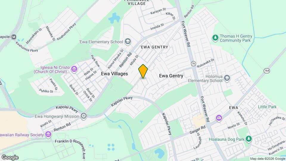 91-1059-1059 Puaniu St Map and Location Details