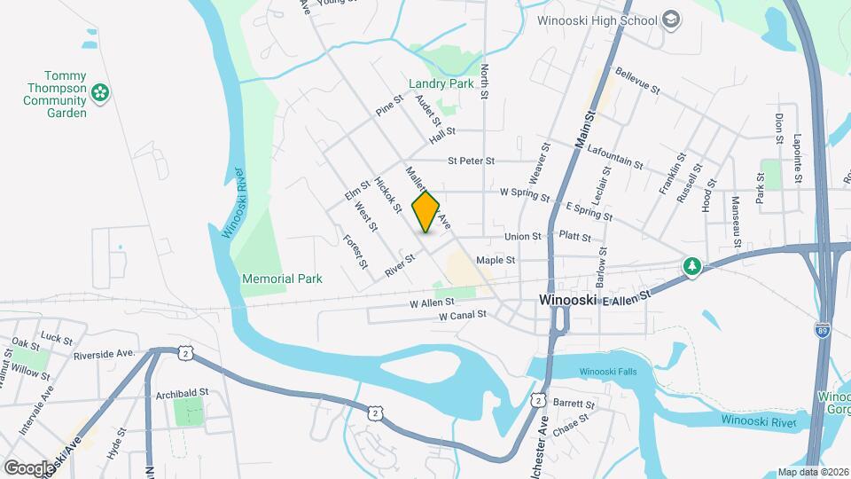 63 Hickok Street, Unit B Map and Location Details