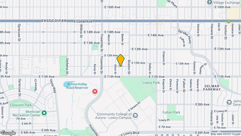 1149 Beeler St Map and Location Details