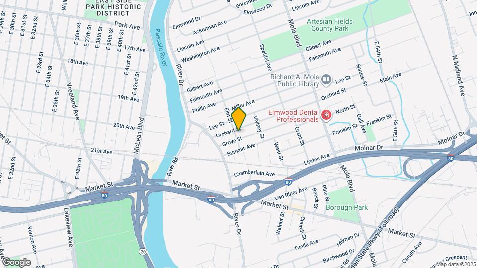 247 Elm St, Unit 2 Map and Location Details