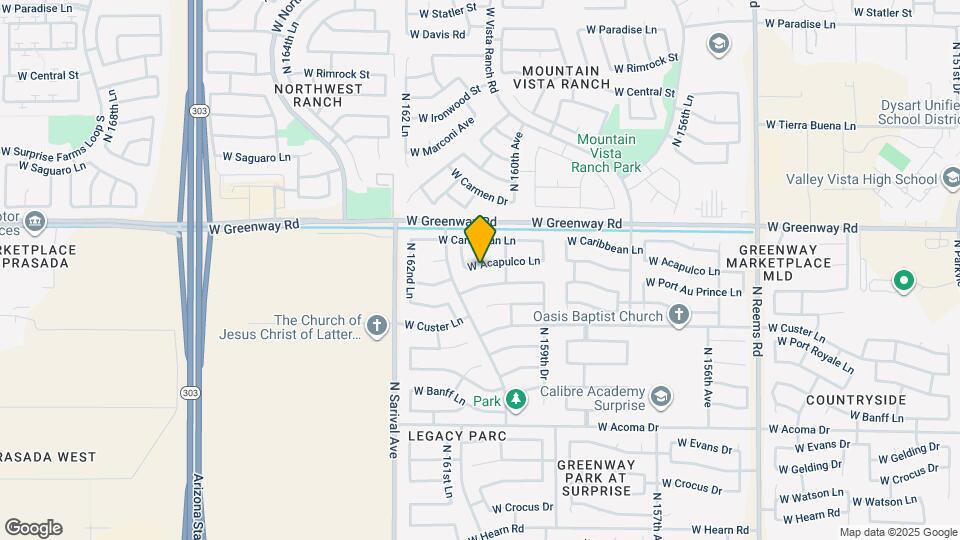 16055 W Acapulco Ln Map and Location Details