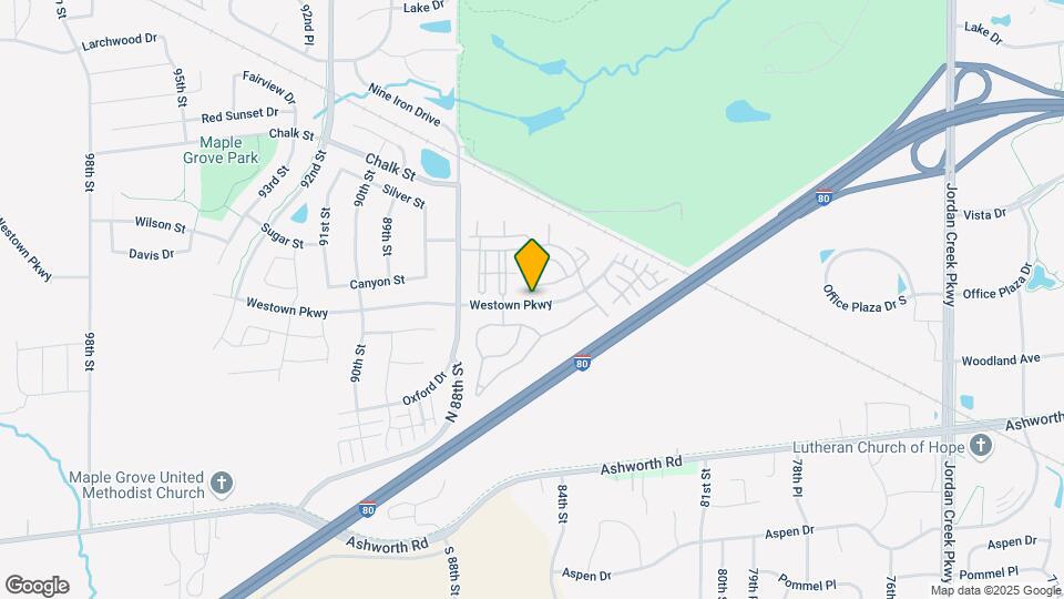 8601 Westown Pkwy Map and Location Details