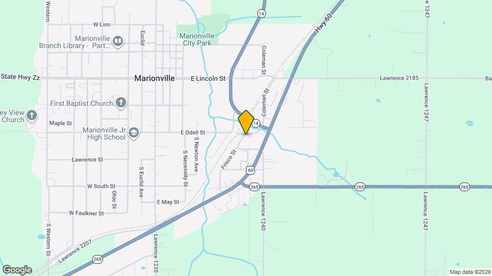 402 Frisco St Map and Location Details