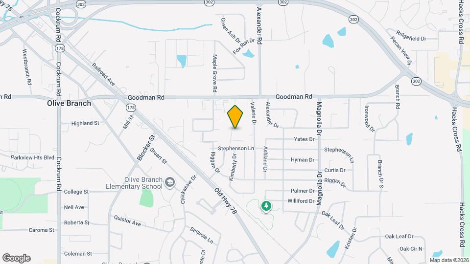 6832 Maury Dr Map and Location Details