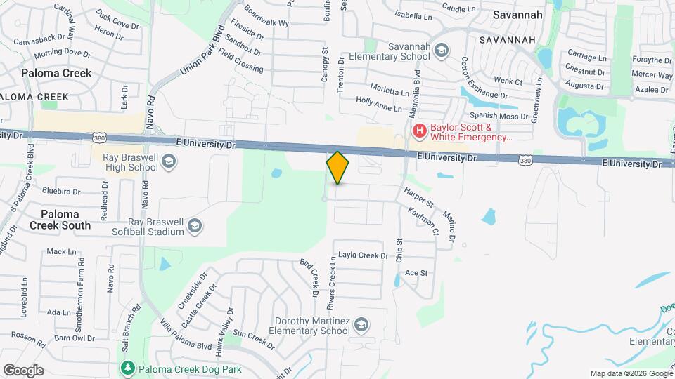 3004 Harper St Map and Location Details