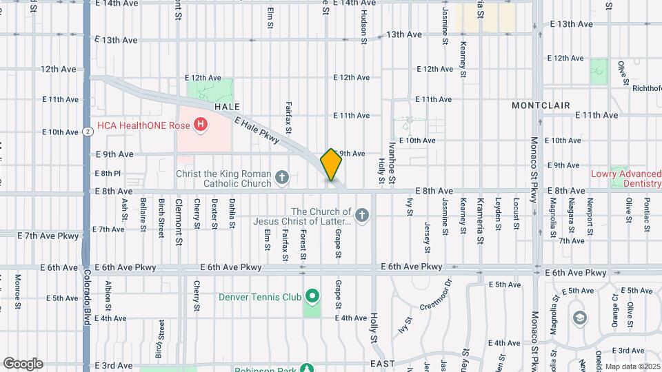 800-824 Glencoe St Map and Location Details
