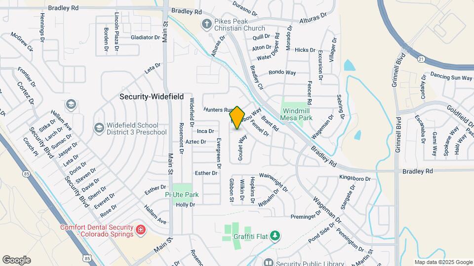 5063 Marabou Way Map and Location Details