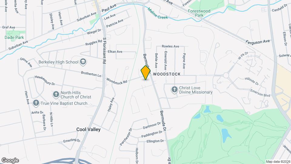 7733 Brand Ave Map and Location Details