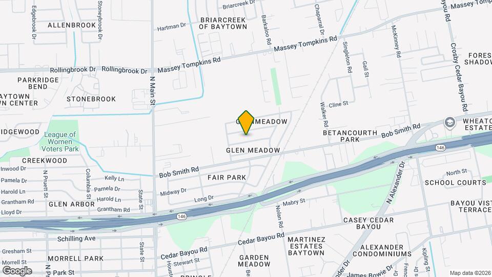 614 Meadowglen Dr Map and Location Details