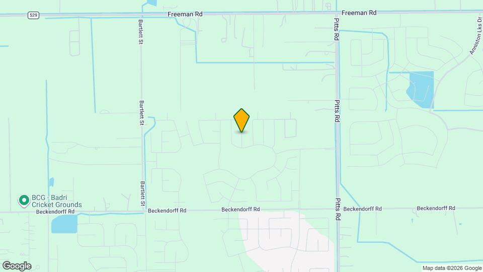 6319 Seafoam Lake Dr Map and Location Details