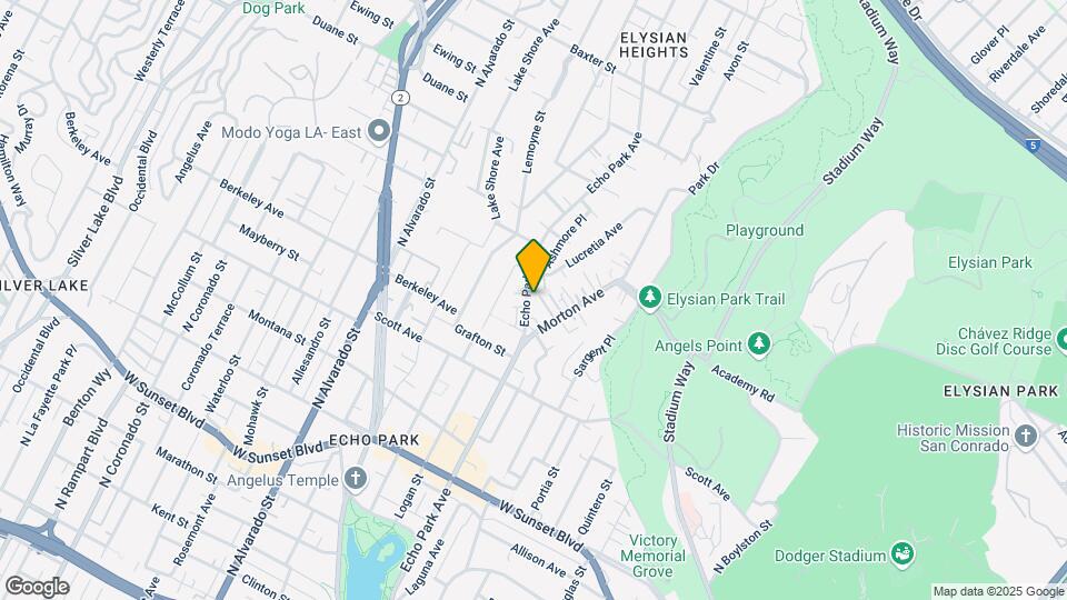 1642 Echo Park Ave Mapa y Detalles de la Ubicación