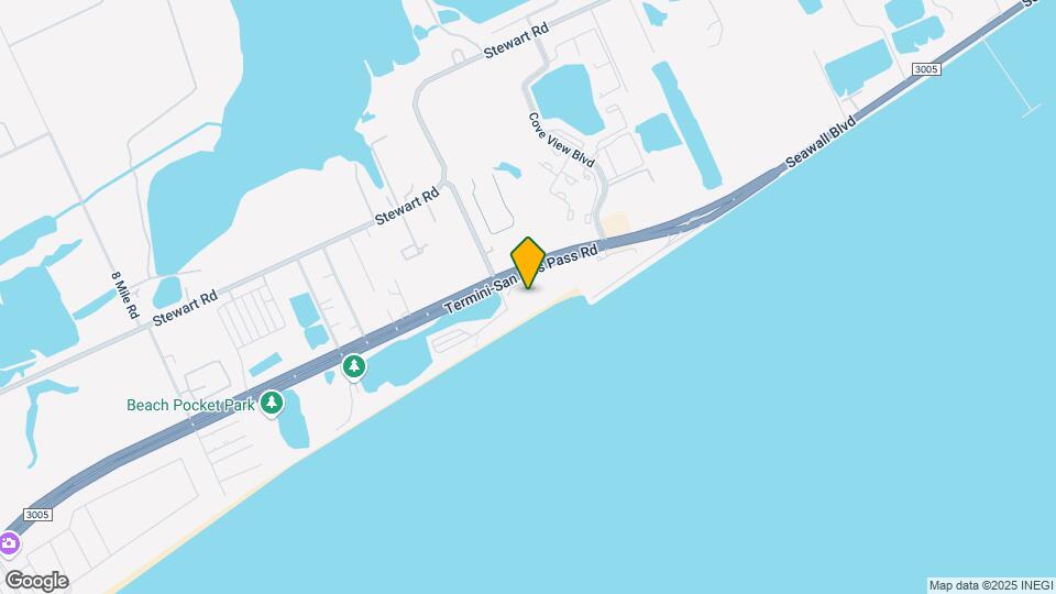 Seascape Resort Beachfront Condos Map and Location Details