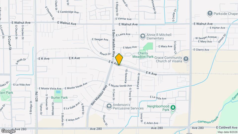 1724 E Country Ct Map and Location Details