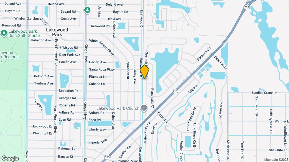 5605 Spanish River Rd Map and Location Details