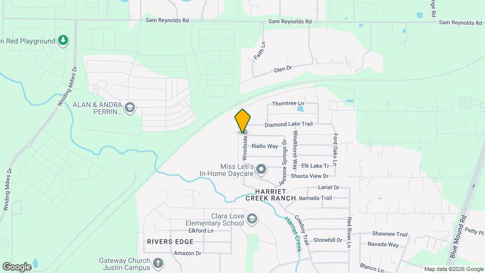 16661 Woodside Dr Map and Location Details