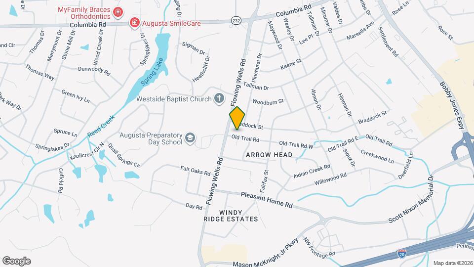 4083 Old Trail Rd Map and Location Details