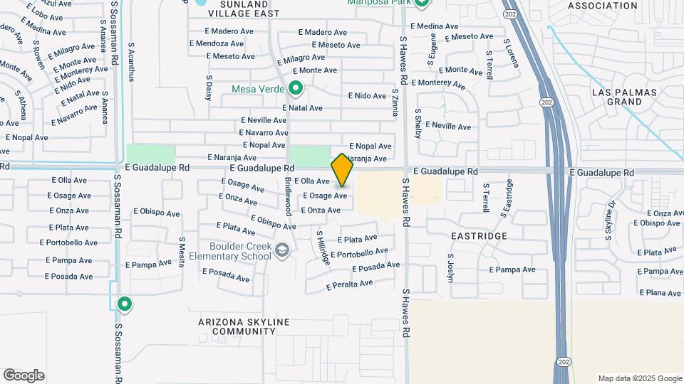 8216 E Osage Ave Map and Location Details