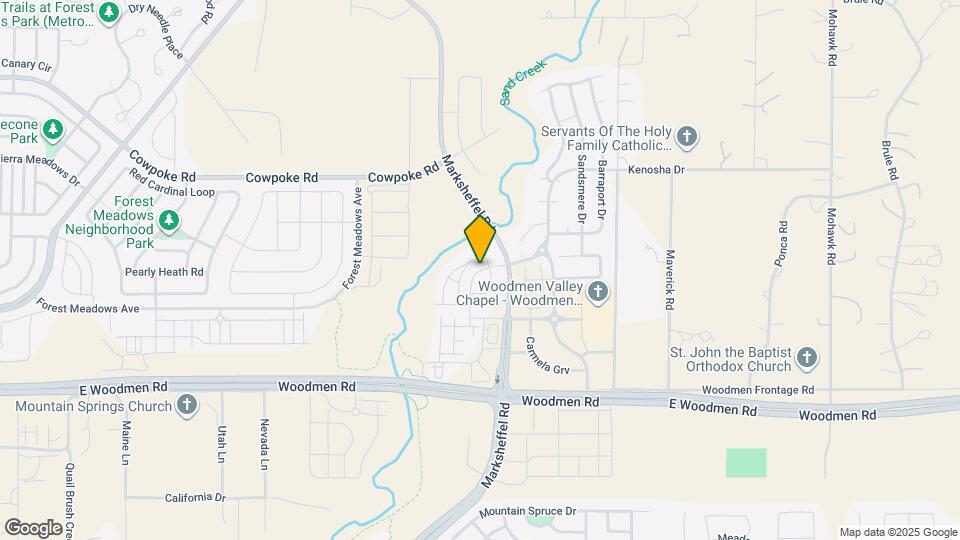 7677 Frigid Air Pt Map and Location Details