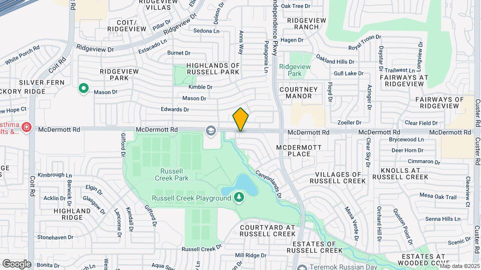 3133 Rocky Mountain Dr Map and Location Details