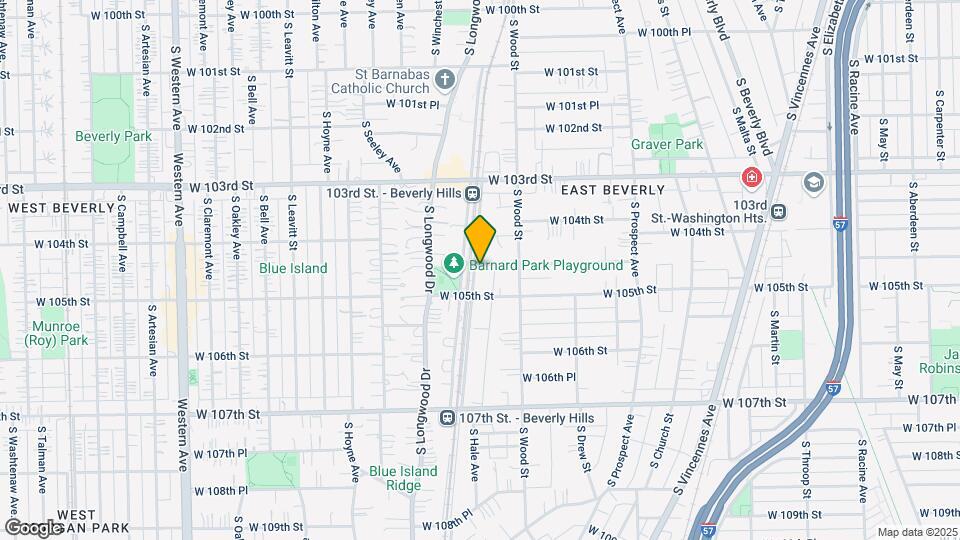 10437 S Hale Ave Map and Location Details