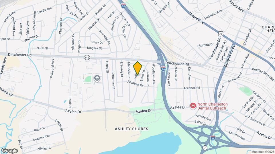 2617 Wye Ln Map and Location Details