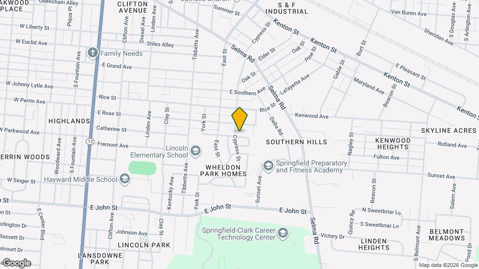 906 Catherine St Map and Location Details