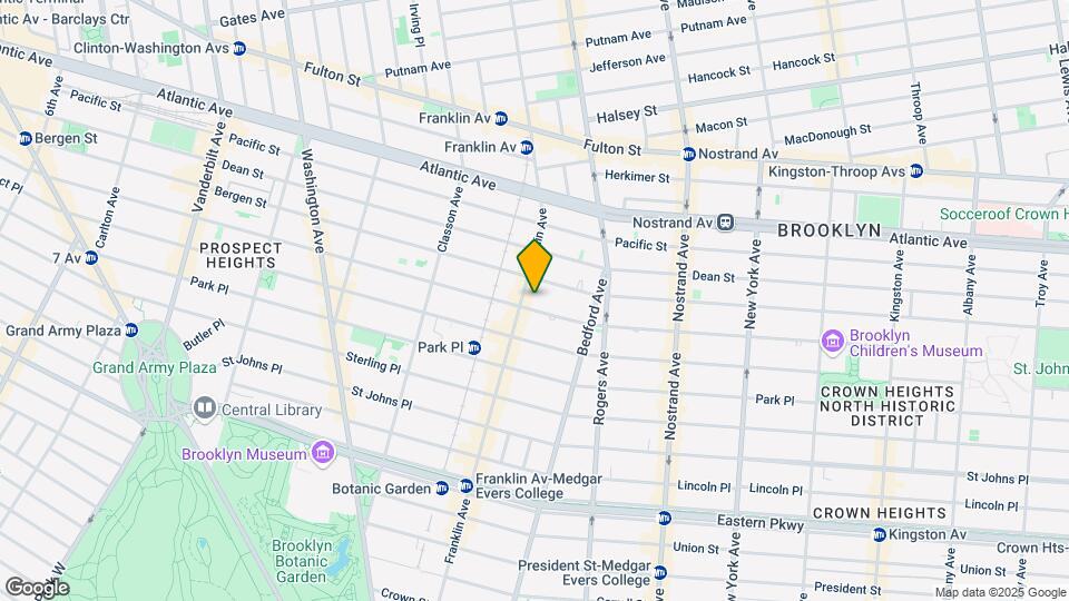 545 Saint Marks Ave Map and Location Details