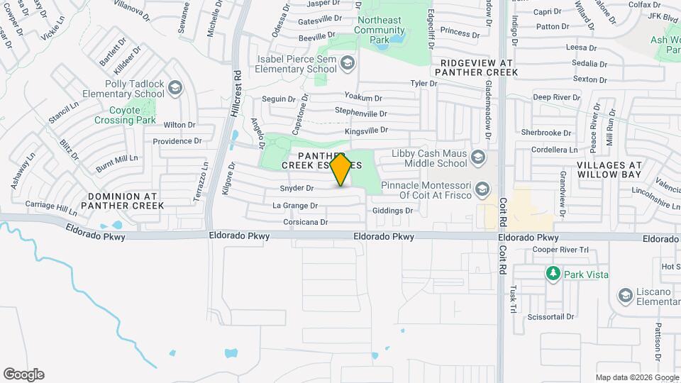 11637 Snyder Dr Mapa y Detalles de la Ubicación