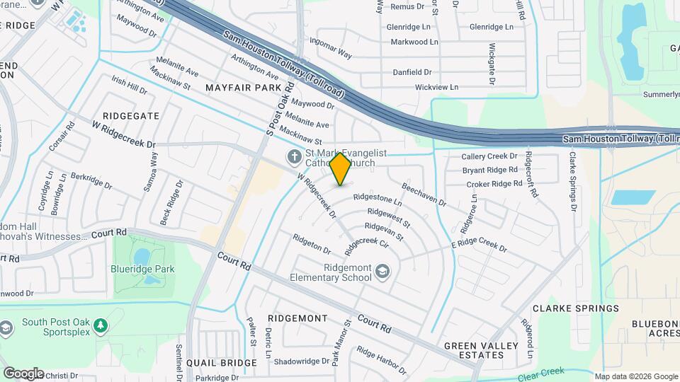 5227 Ridge Turn Dr Map and Location Details