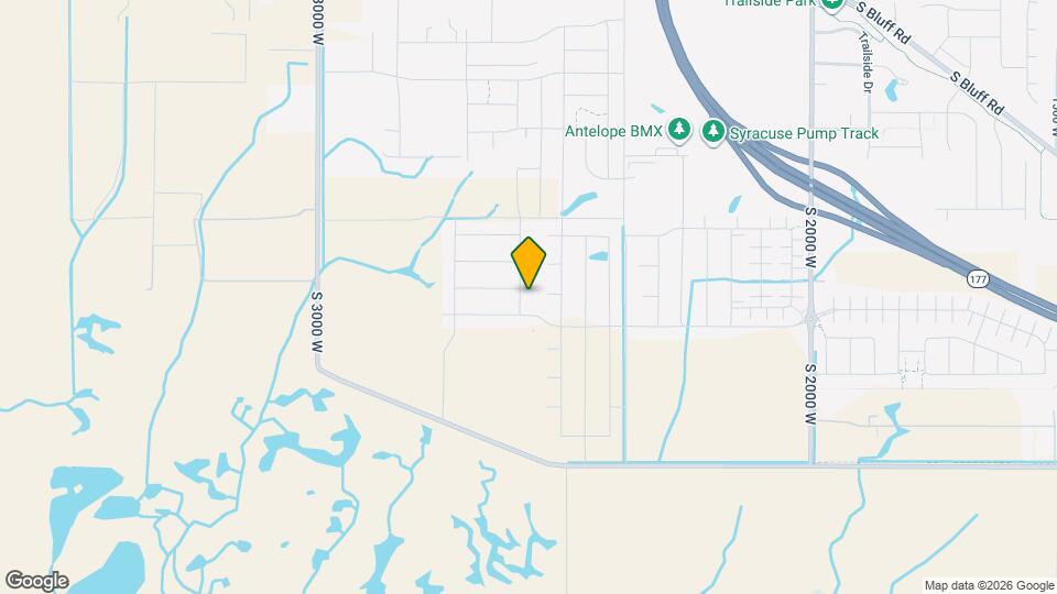 3351 S 2580 W Map and Location Details