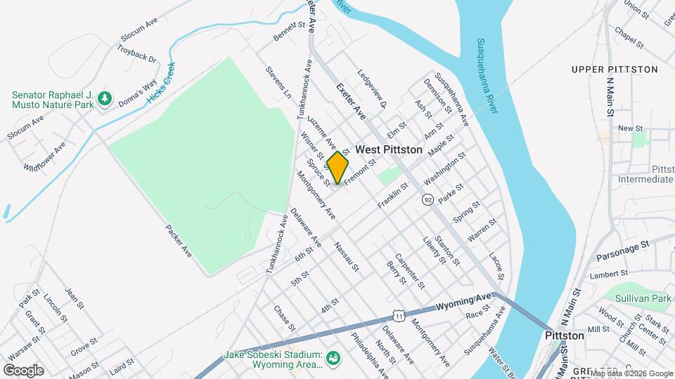 329 Fremont St Map and Location Details