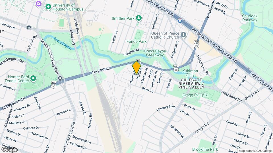 2914 Pitzlin St Map and Location Details