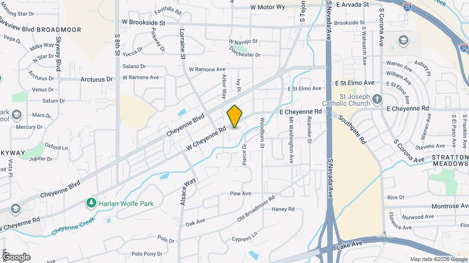 175 W Cheyenne Rd Mapa y Detalles de la Ubicación