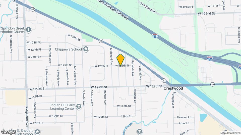 12601 Massasoit Ave Map and Location Details