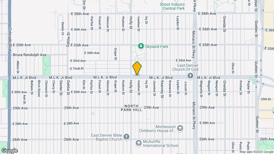 100 Test Map and Location Details