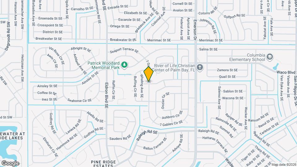 818 7 Gables Cir SE Map and Location Details